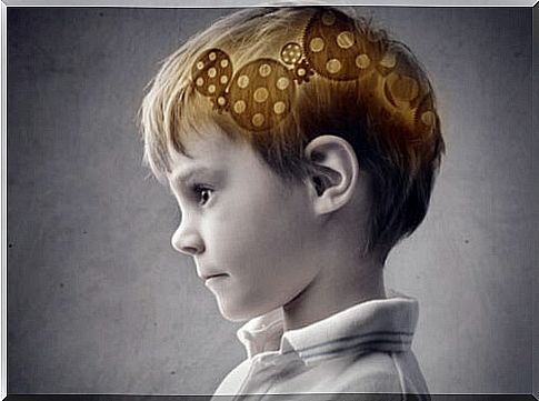 Child with mechanism in mind