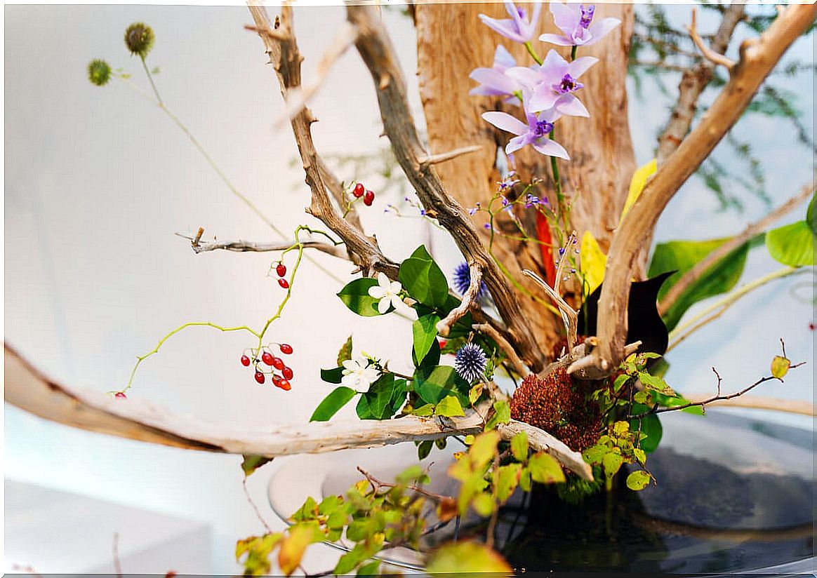 Ikebana: the Japanese floral art to combat stress and be happier