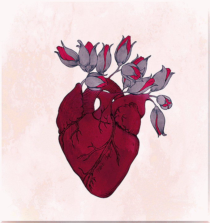 Blooming heart