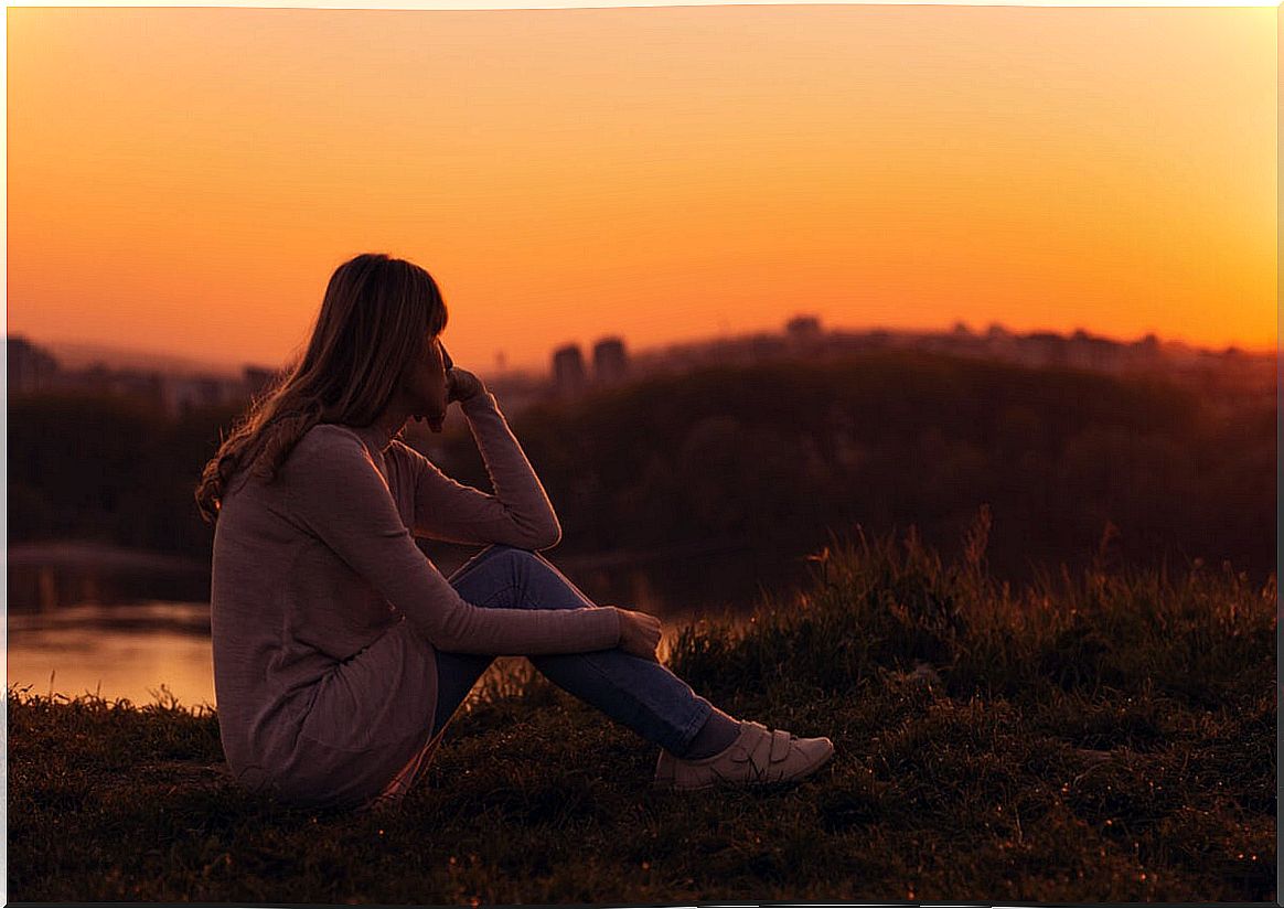 Girl representing self-sufficient people