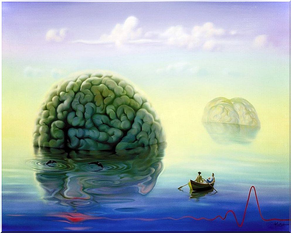 Brain in the sea