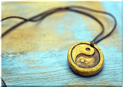 Yin yang necklace