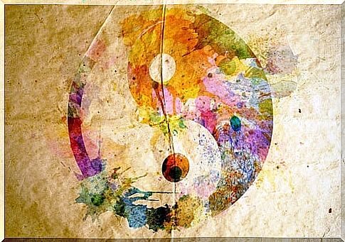 Yin yang painting